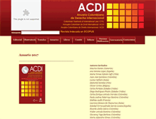 Tablet Screenshot of anuariocdi.org